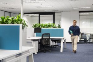 Concept commercial interiors Office Fitout workstations